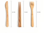 Bamboo Travel Cutlery Set - product photo 4