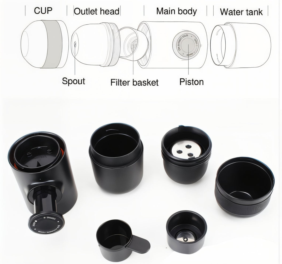 Portable Espresso Maker