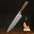 Damascus Pattern Kitchen Knife - product photo 1