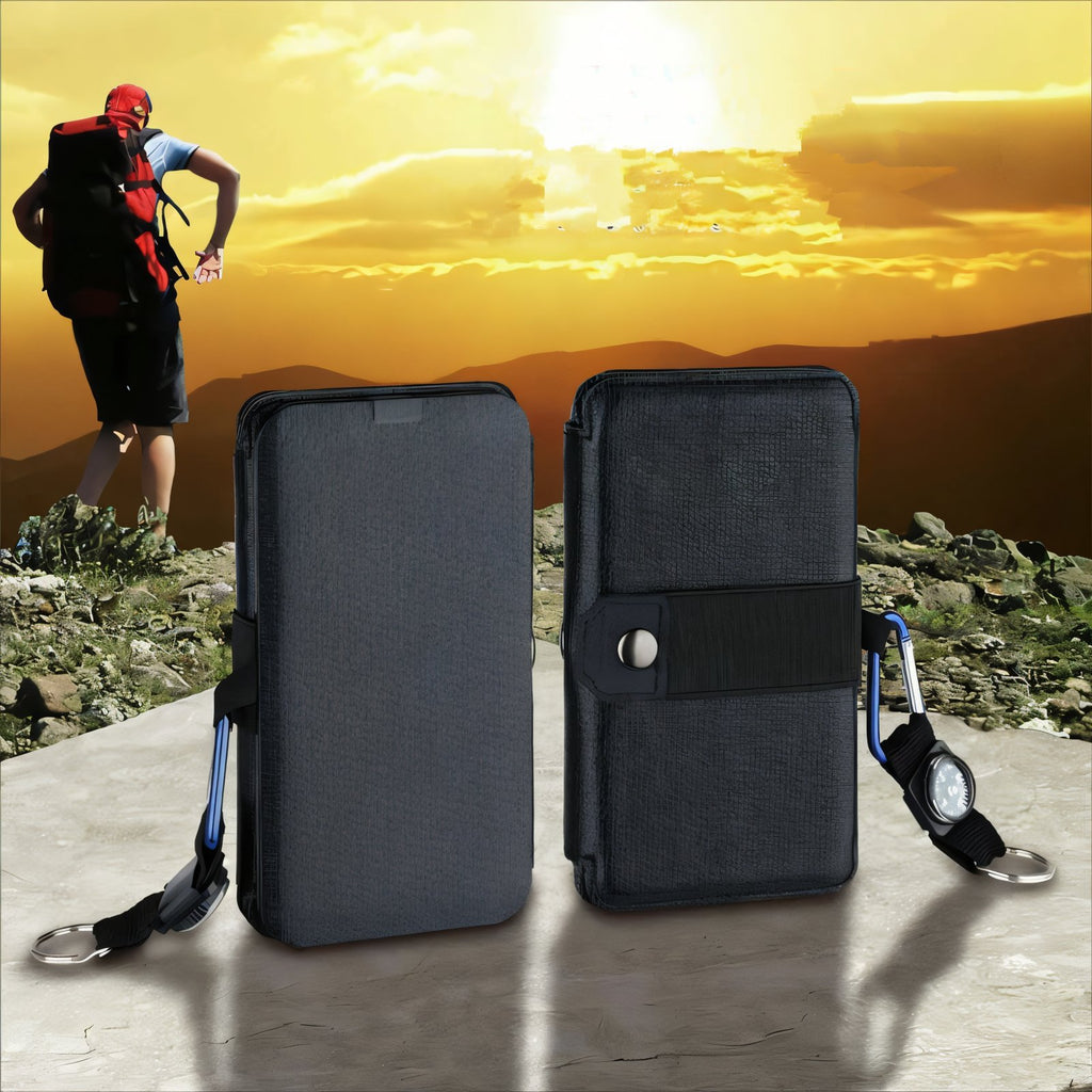 Portable Folding Solar Phone Charger - product photo 3