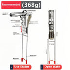 Folding Rod Holder - product photo 4
