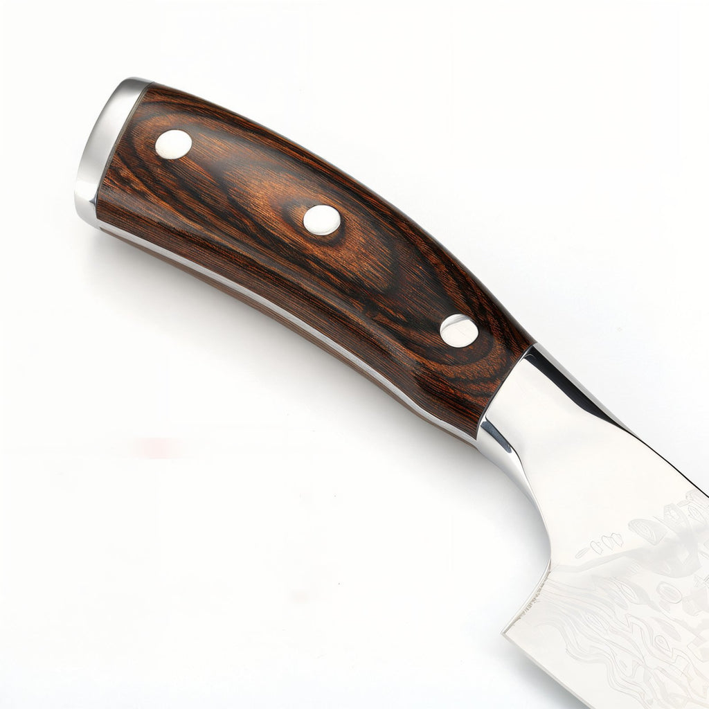 Damascus Pattern Kitchen Knife - product photo 4